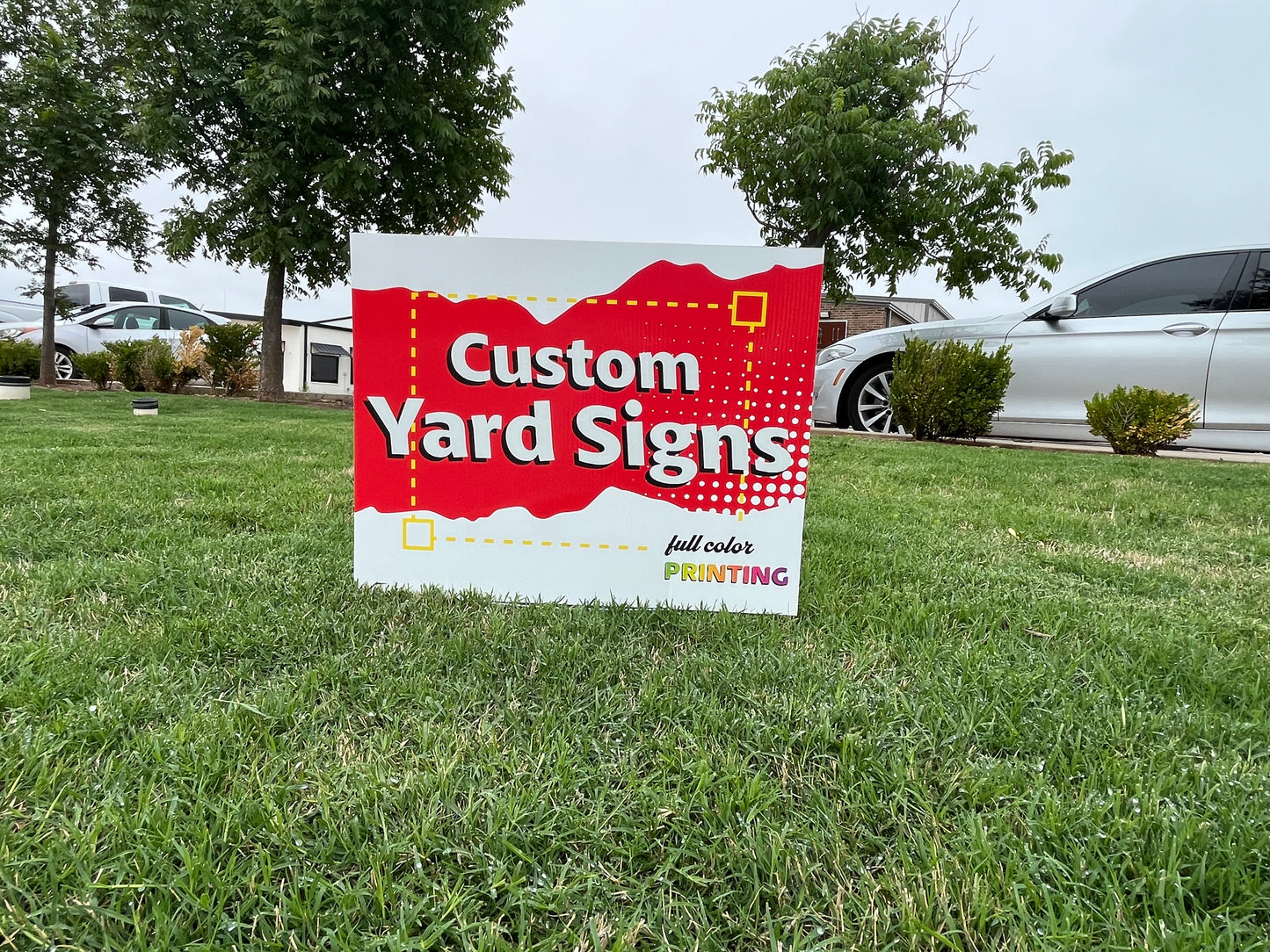 Custom Yard Signs - Coroplast Any Size!