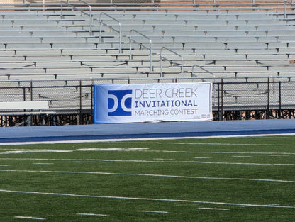 Custom Canvas Banners for Marching Band and Sports Teams