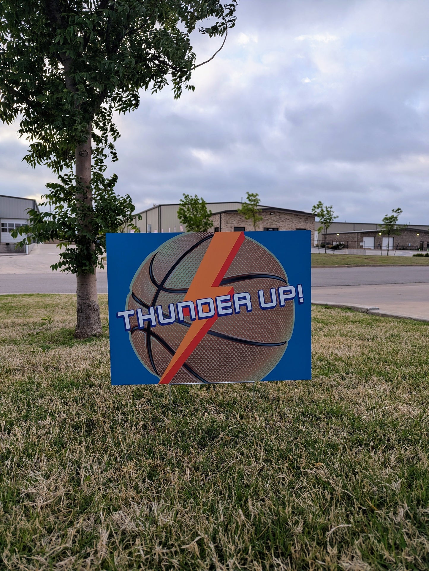 OKC Thunder Yard Sign