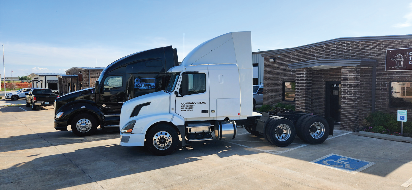 Custom DOT Lettering